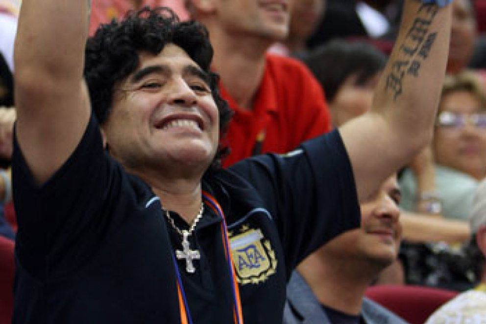 Foto: Maradona forma equipo para ser el próximo seleccionador argentino