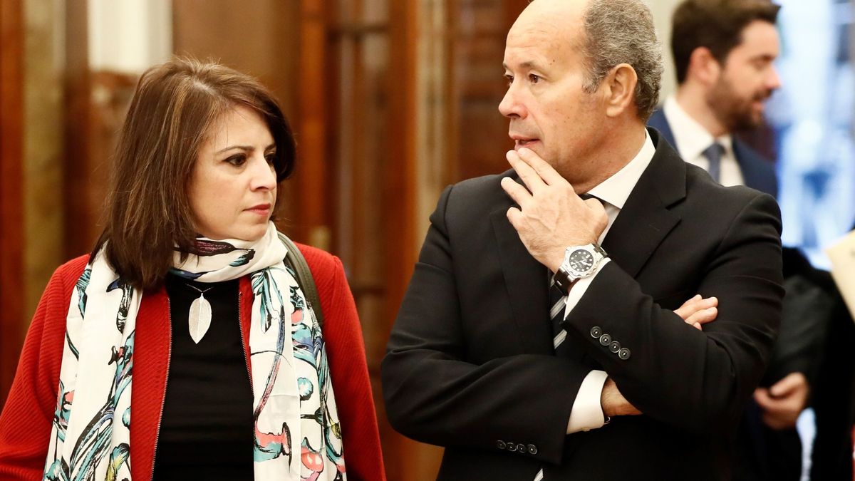 Campo defiende la revisión de la ley del ‘sí es sí’ y se reivindica "feminista" frente a Iglesias