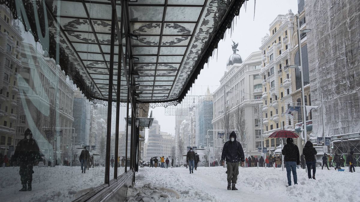 Llegan las nevadas y el frío intenso a Madrid: ¿se acerca otra Filomena en el centro?