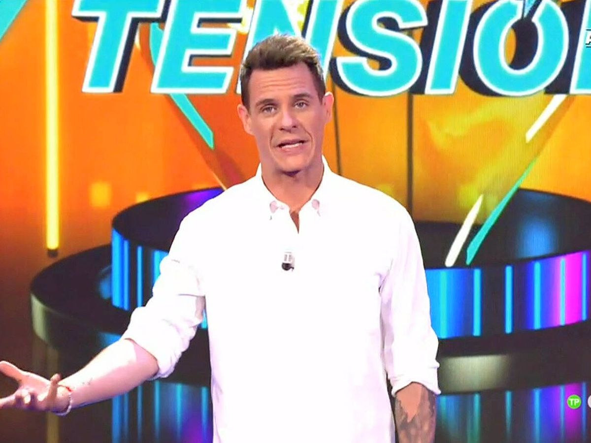 Foto: Christian Gálvez, presentador de 'Alta tensión'. (Mediaset España)