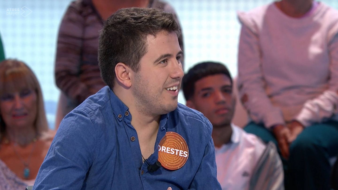 Orestes, en 'Pasapalabra'. (Antena 3)