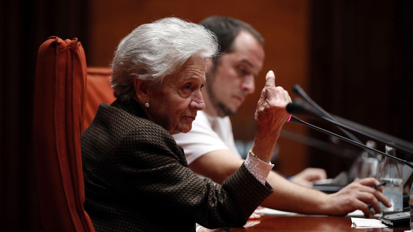 Foto: Marta Ferrusola, esposa del expresidente de la Generalitat Jordi Pujol. (EFE)