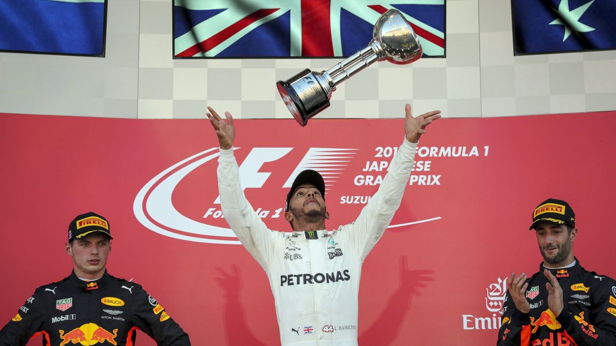 Otro fiasco de Ferrari deja a Hamilton con el título en la mano; Alonso roza los puntos