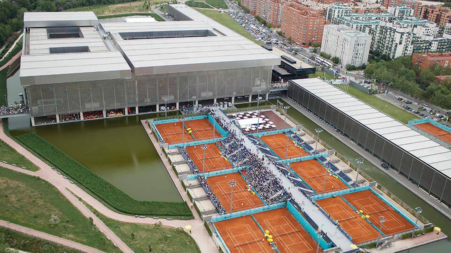 El recinto recibirá una inversión público-privada de 18 millones de euros para modernizar el complejo existente. (Fuente: Mutua Madrid Open)