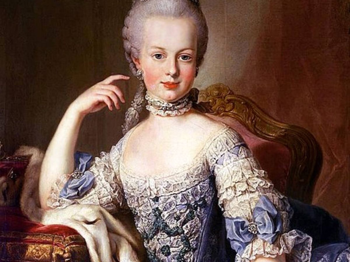 Foto: Retrato de María Antonieta por Martin van Meytens, original de 1767. (Cortesía/Palacio de Schönbrunn)