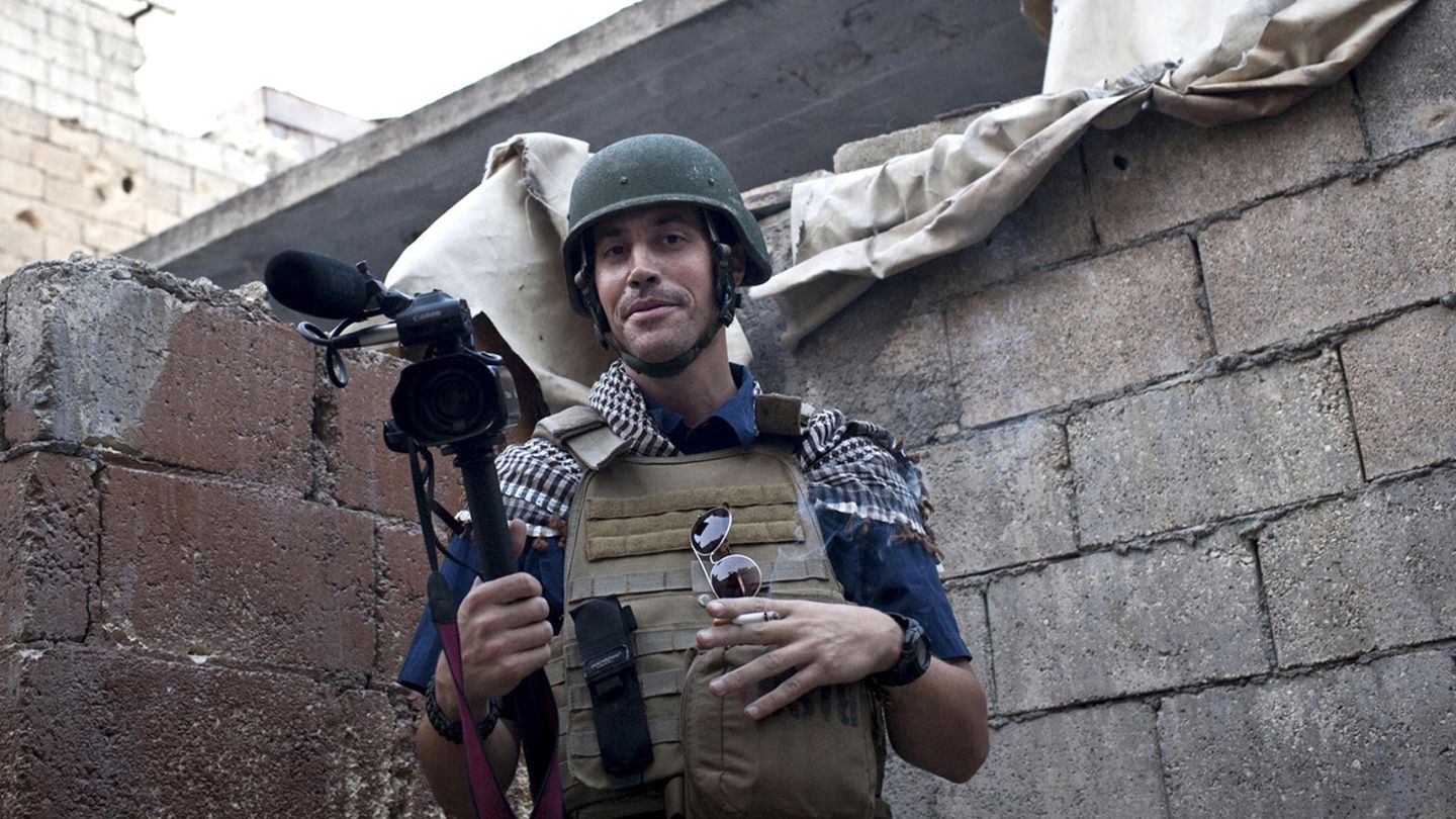 Imagen de archivo del periodista James Foley (AP).