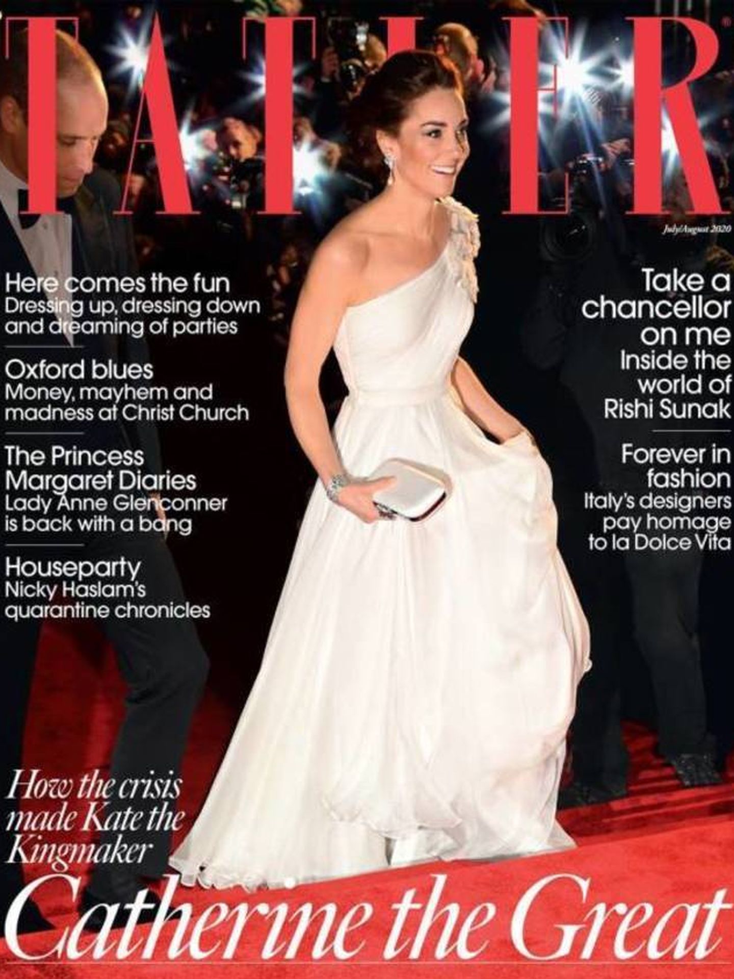 Portada de la edición de 'Tatler', con Kate Middleton en portada.