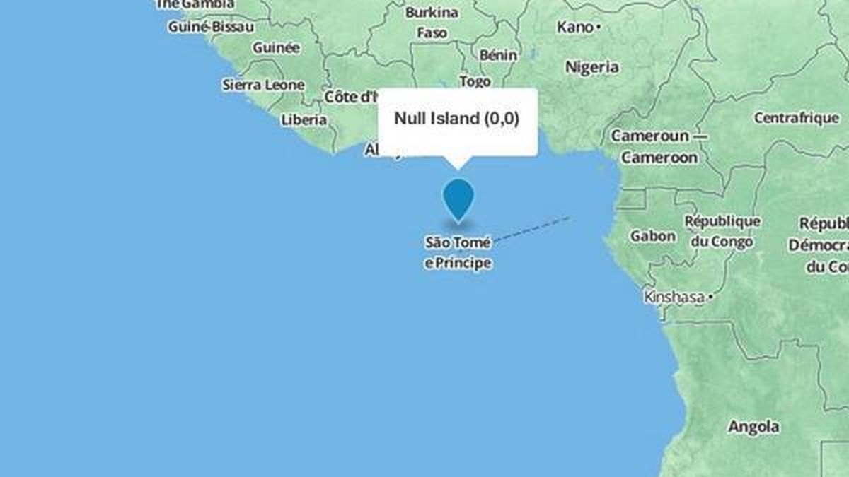 Null Island, la paradisiaca isla que ya has visitado... pero que no existe