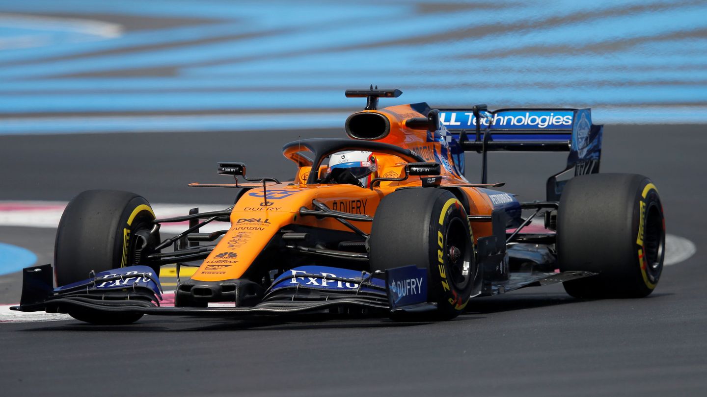 Carlos Sainz terminó sexto en el Gran Premio de Francia de F1. (Reuters)