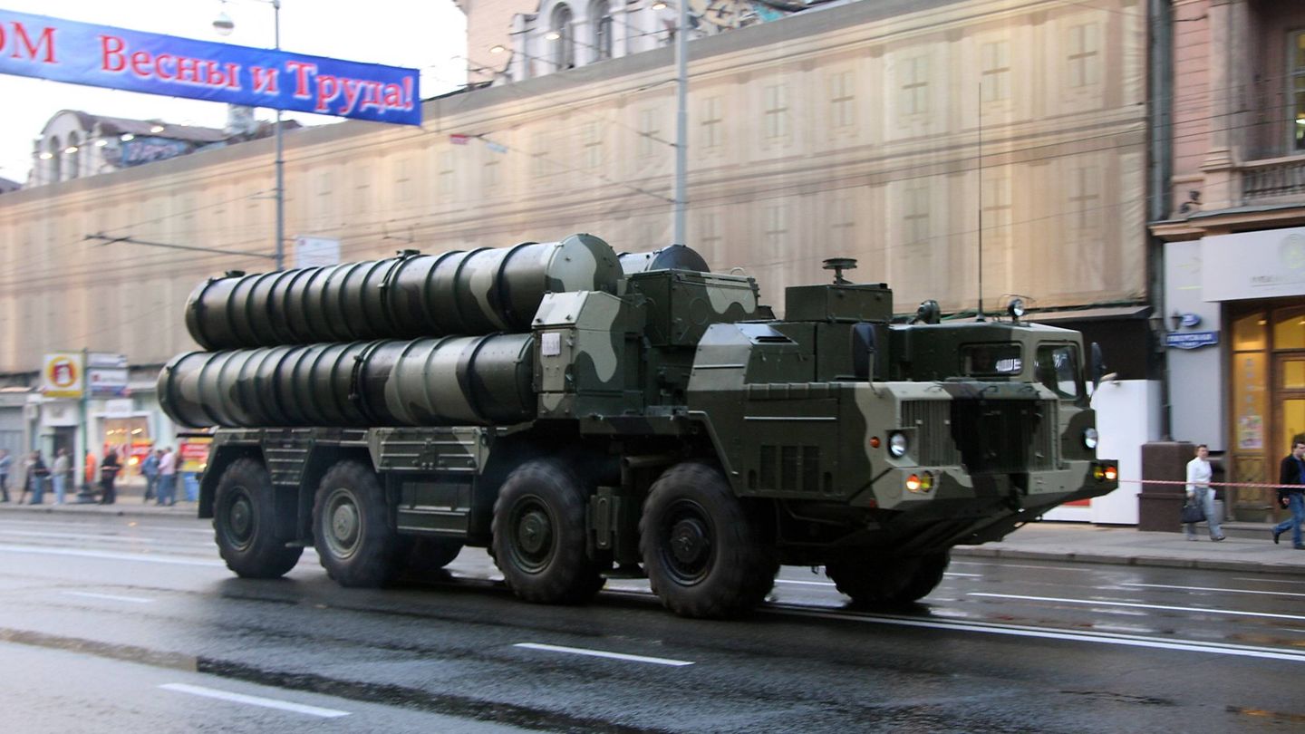 Las baterías S-300 rusas. (Foto: Wikimedia)