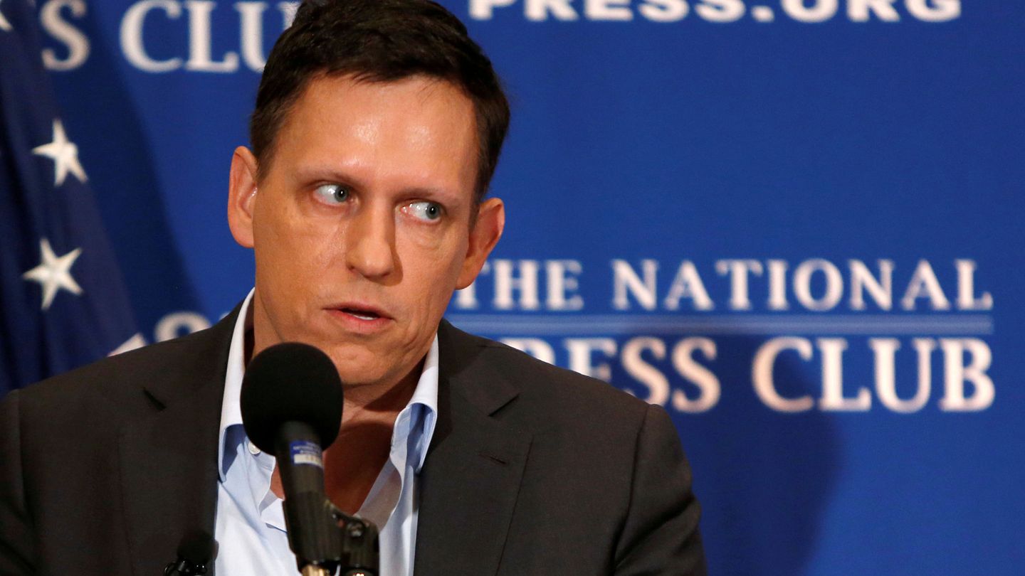 El megamillonario y gurú de Silicon Valley Peter Thiel. (Reuters)