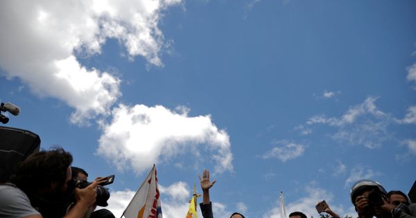 Foto: Juan Guaidó durante un mitin esta semana. (Reuters)