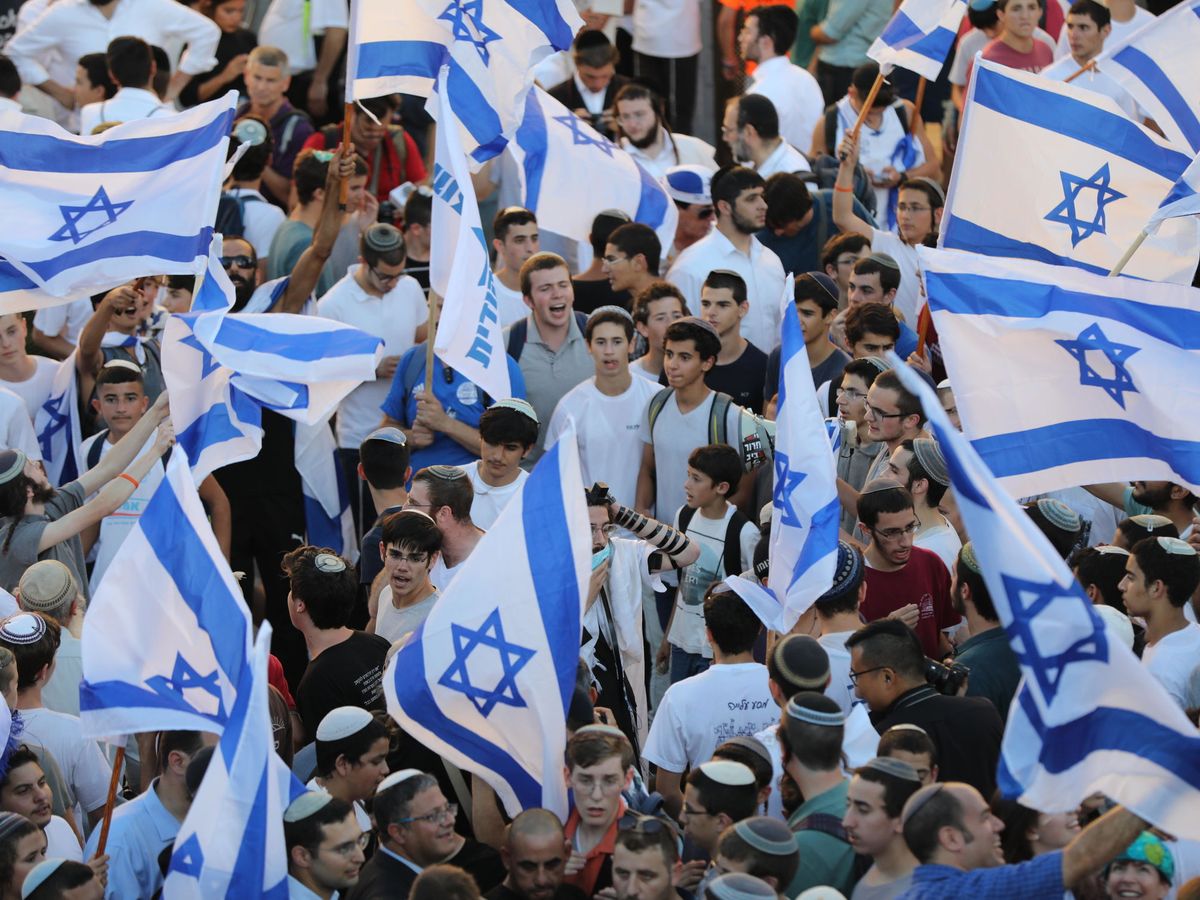 Foto: Una manifestación de nacionalistas israelíes en Jerusalén. (EFE)