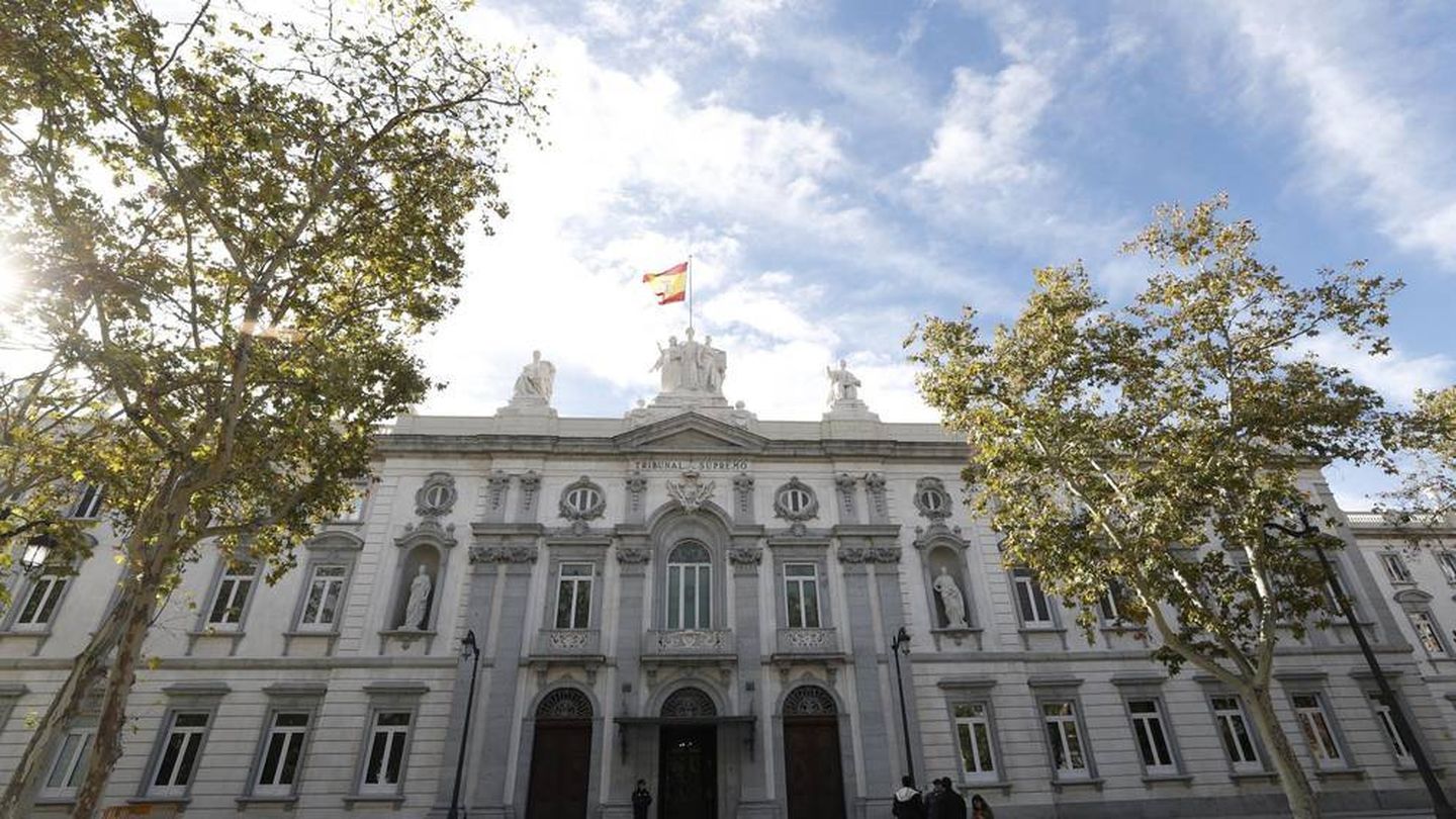 Fachada del Tribunal Supremo, en Madrid. (EFE)