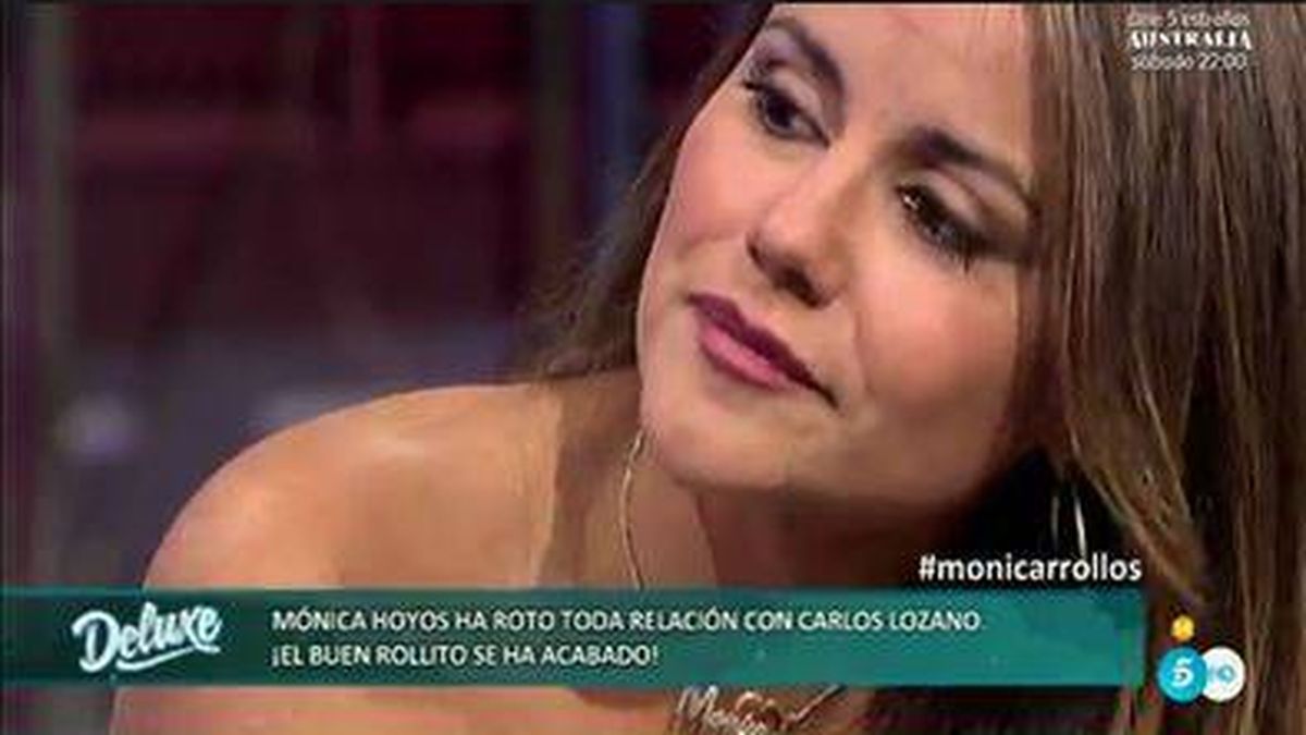Mónica Hoyos, en pie de guerra en el 'Deluxe': "No reconozco a Carlos" 