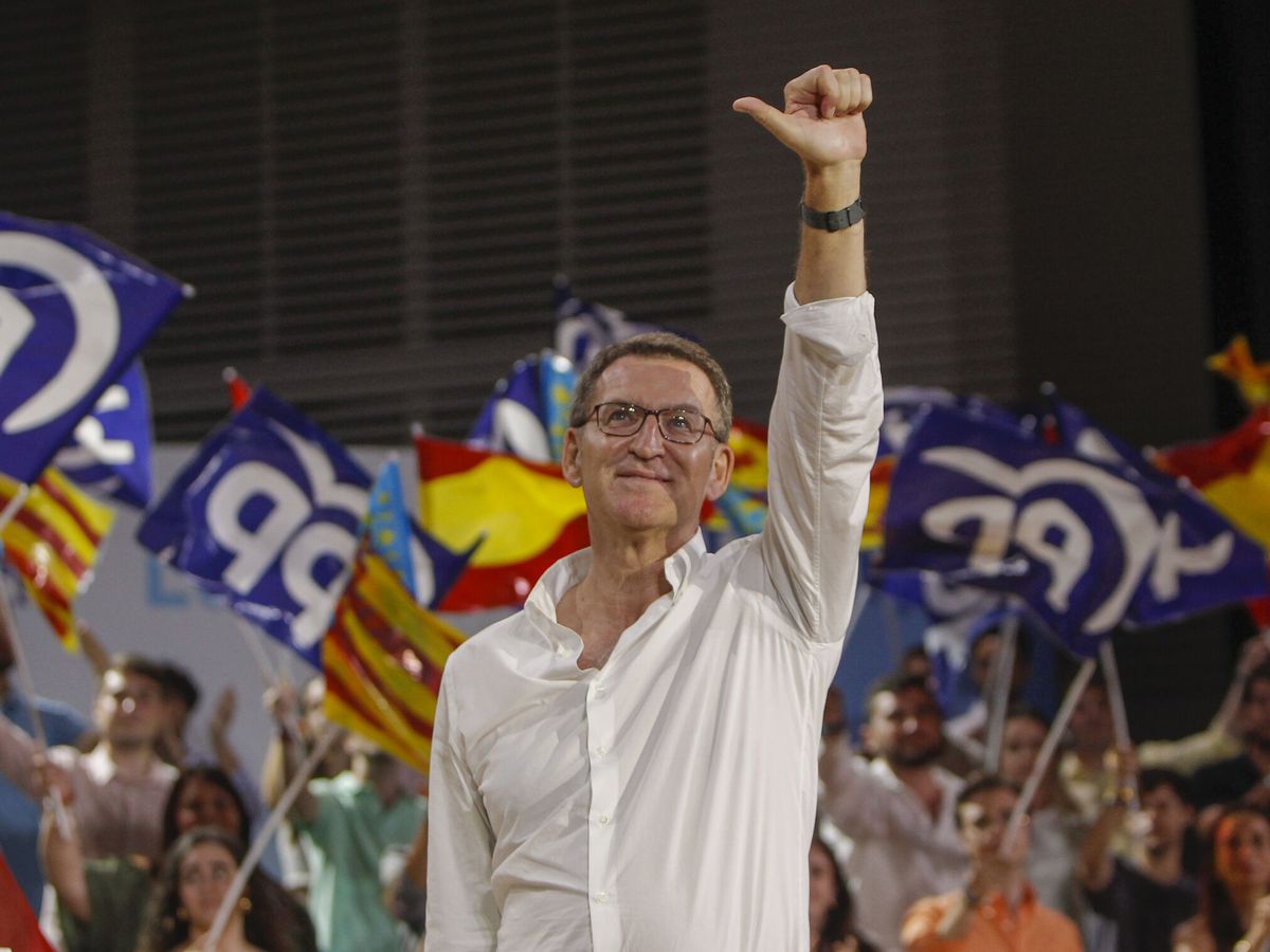 Foto: El candidato por el PP a la presidencia, Alberto Núñez Feijóo. (EFE/Morell)