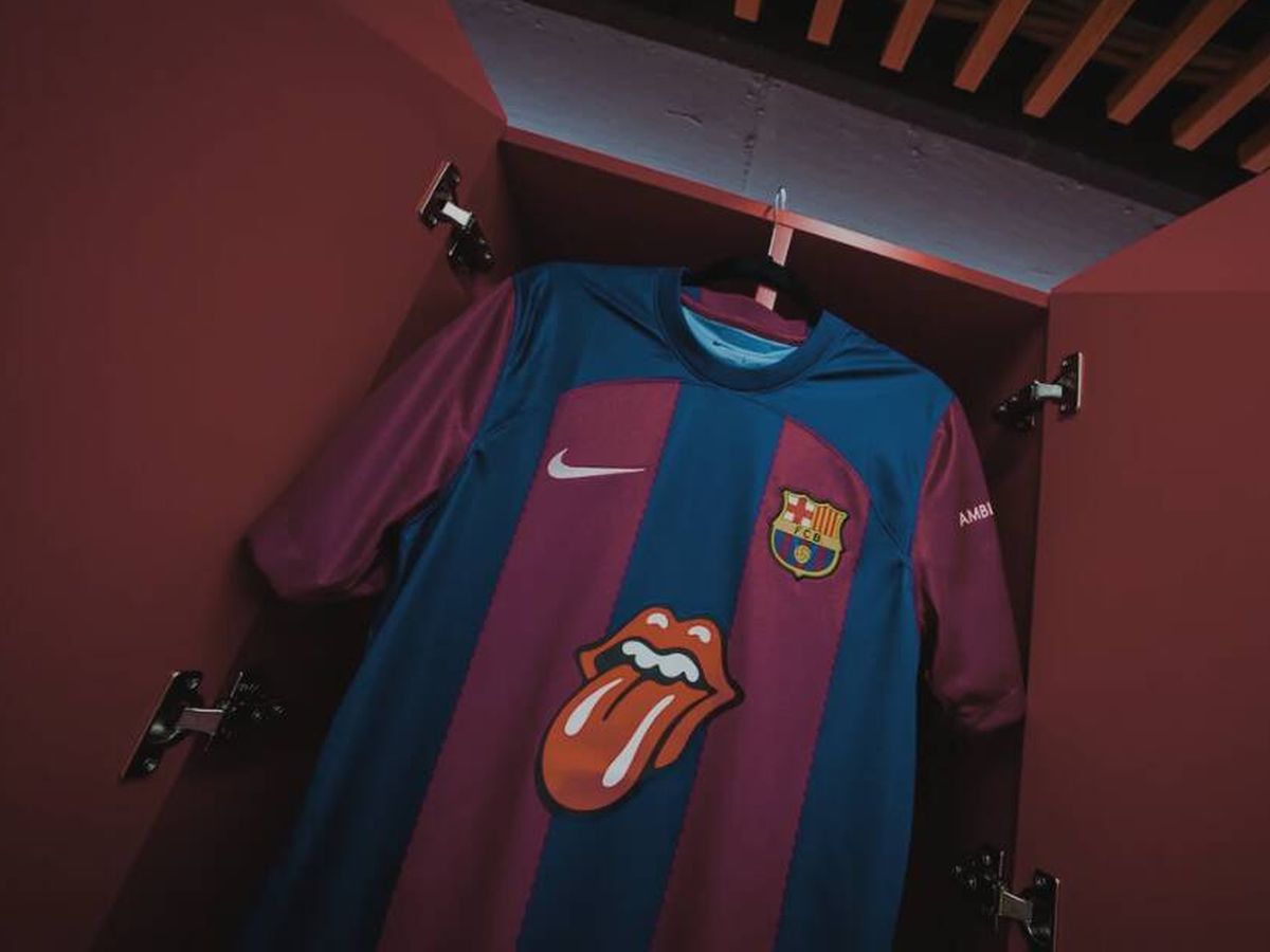 Foto: ¿Cuándo comprar la camiseta del Barcelona con los Rolling Stones que se llevará en el Clásico? (FC Barcelona)