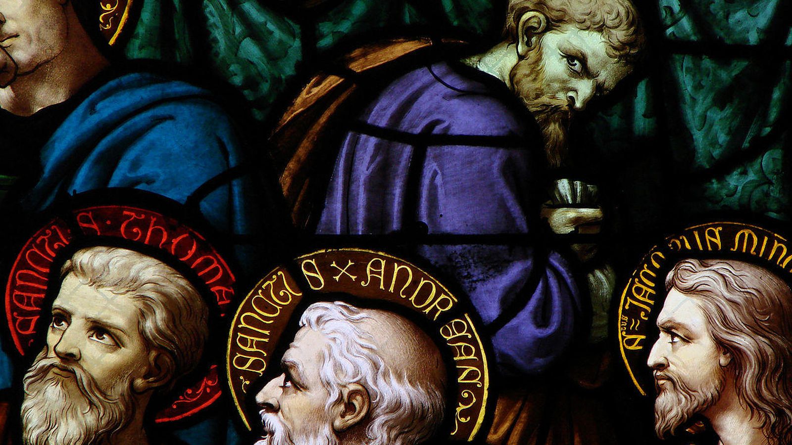 Foto: Judas, en un detalle de la vidriera de la Catedral de Moulins, en Francia (CC/Vassil)