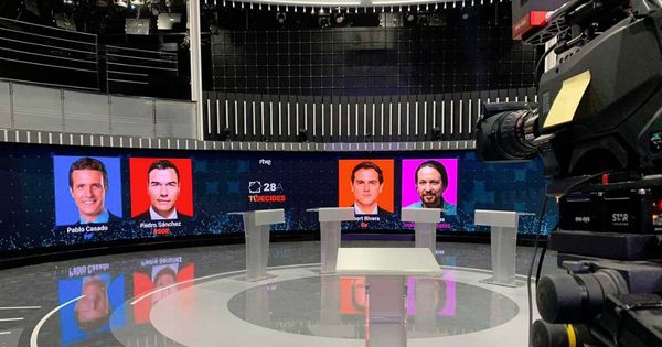 Foto: Debate electoral de RTVE.
