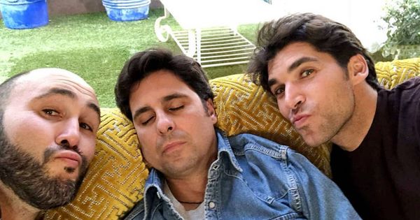 Foto: Los hermanos Rivera (Kiko, Fran y Cayetano), en una imagen de Instagram. 
