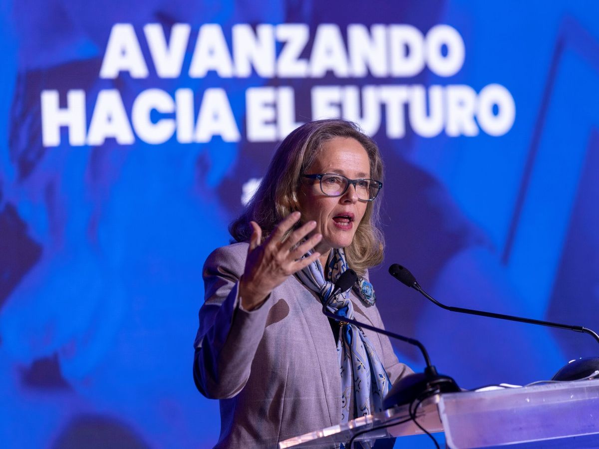 Foto: Nadia Calviño, vicepresidenta primera. (EFE/Rodrigo Jiménez)