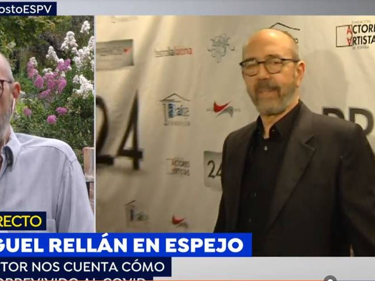 Foto: Miguel Rellán, en 'Espejo público'. (Antena 3)