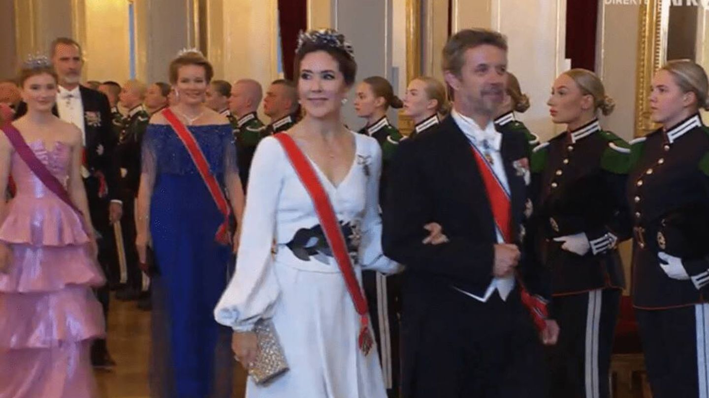Federico y Mary de Dinamarca. (Captura TV2)