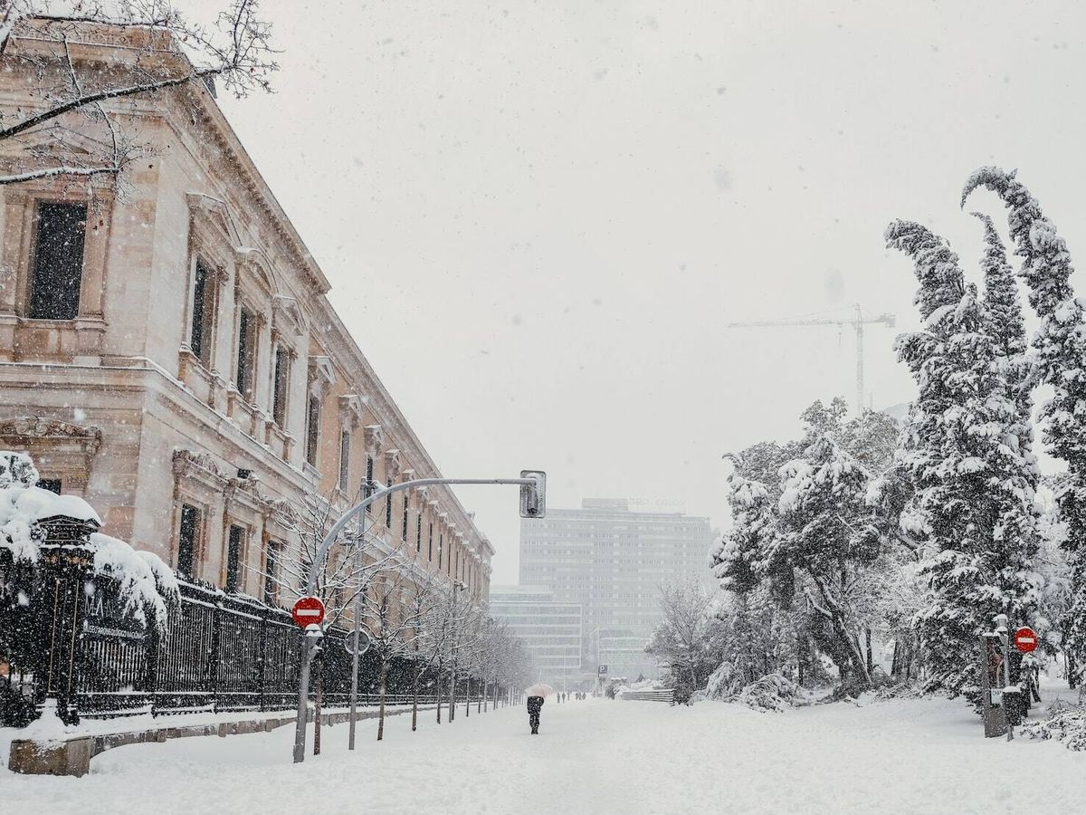 Foto: No se descarta que pueda caer algo de nieve en Madrid (Alvaro Araoz para Unsplash)