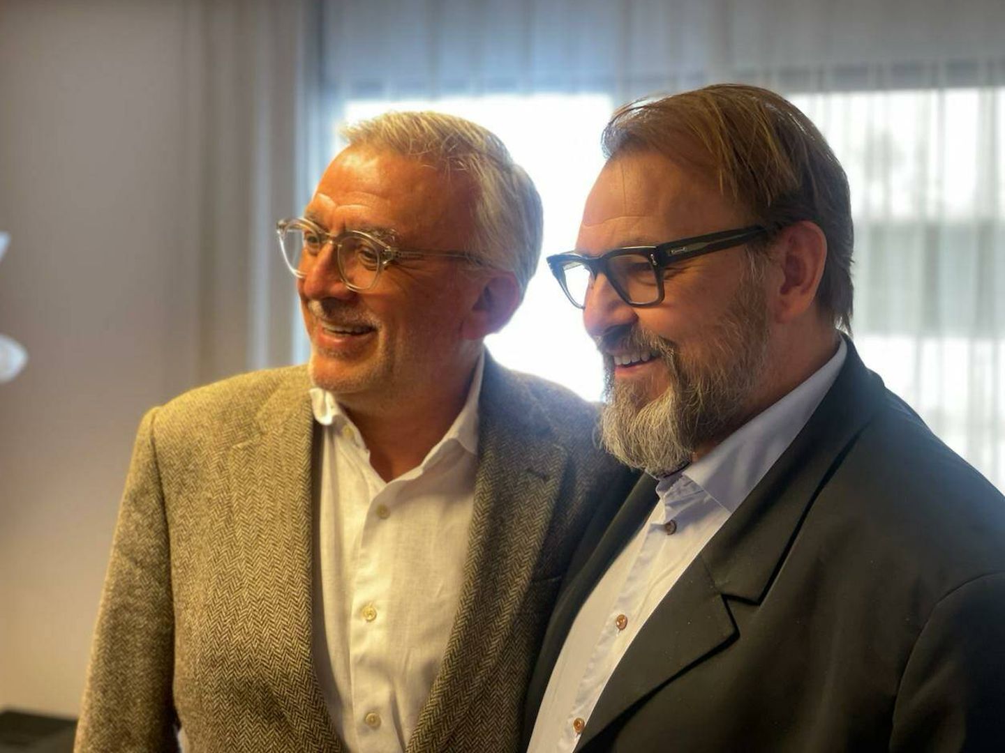 Alfonso López, CEO de RetiEspaña, y Morten Rud Pedersen, CEO de Rud Pedersen Group.
