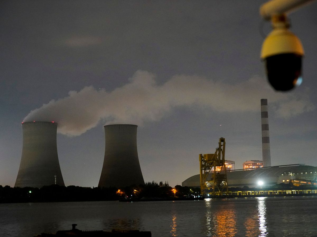 Foto: Central térmica de carbón en China. Foto: Reuters/Aly Song