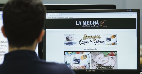Foto: Página de Magrudis, que comercializa La Mechá. (EFE)