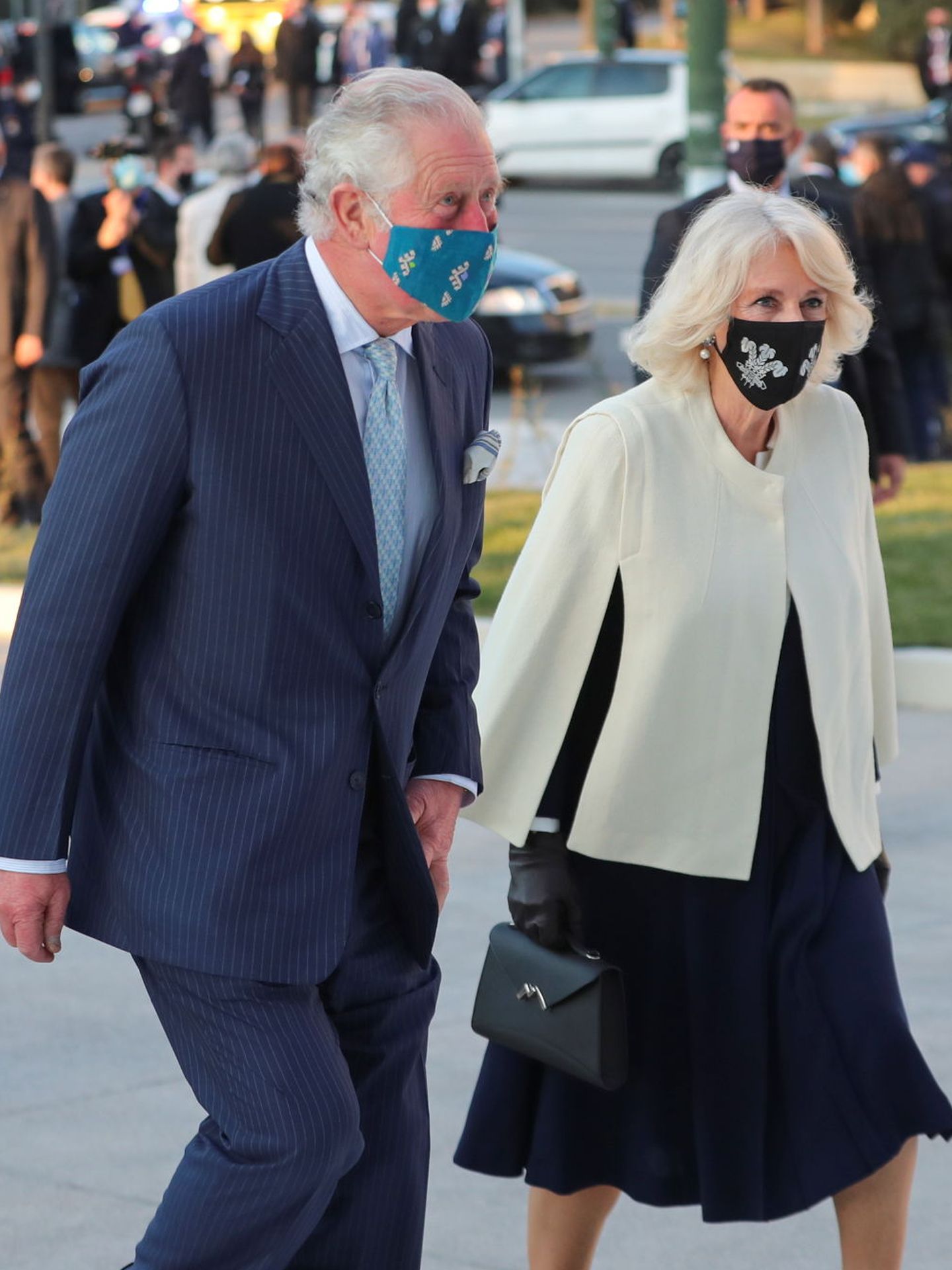 El príncipe Carlos y la duquesa de Cornualles. (Reuters)