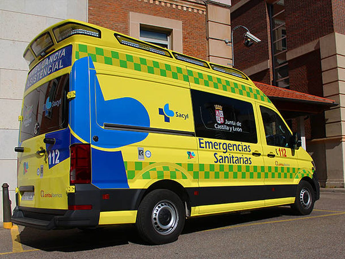Foto: Ambulancia medicalizada de Sacyl. (112 Castilla y León)