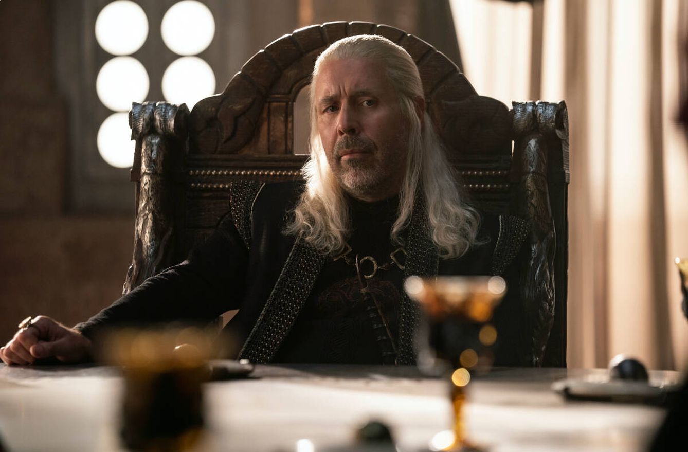 Paddy Considine como Viserys I Targaryen. (HBO)
