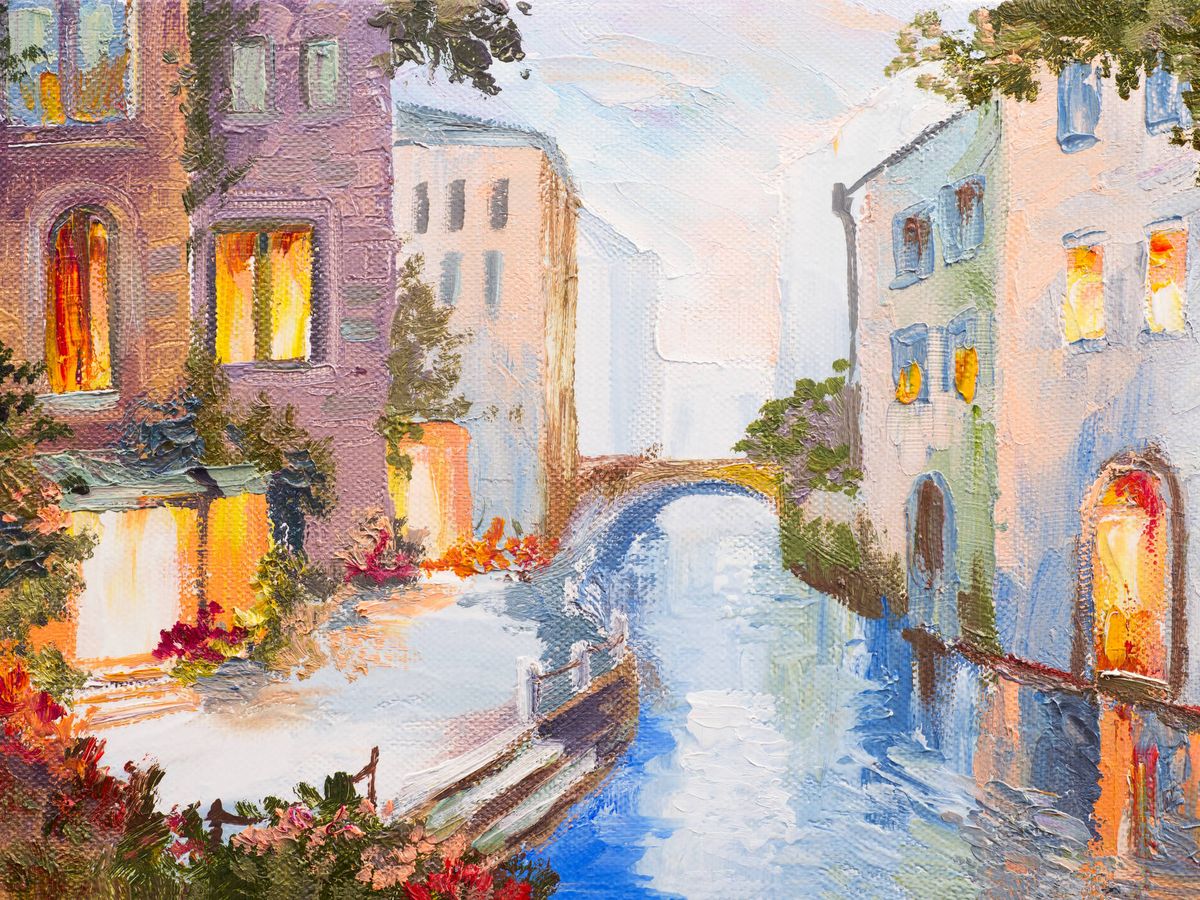 Foto: Canal en Venecia, Italia (Fuente: iStock)