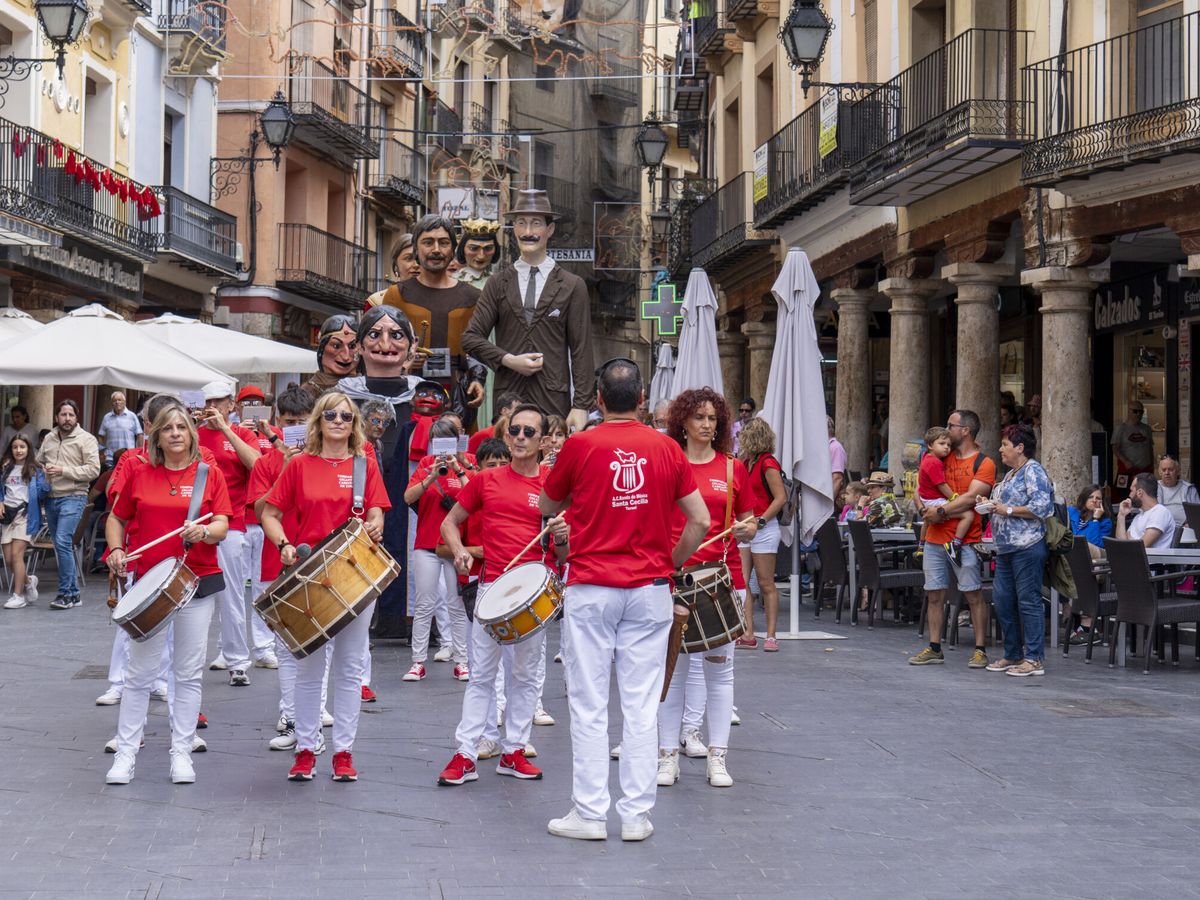 Foto: Fiestas del Ángel en Teruel en imagen de archivo. (EFE/Antonio García)