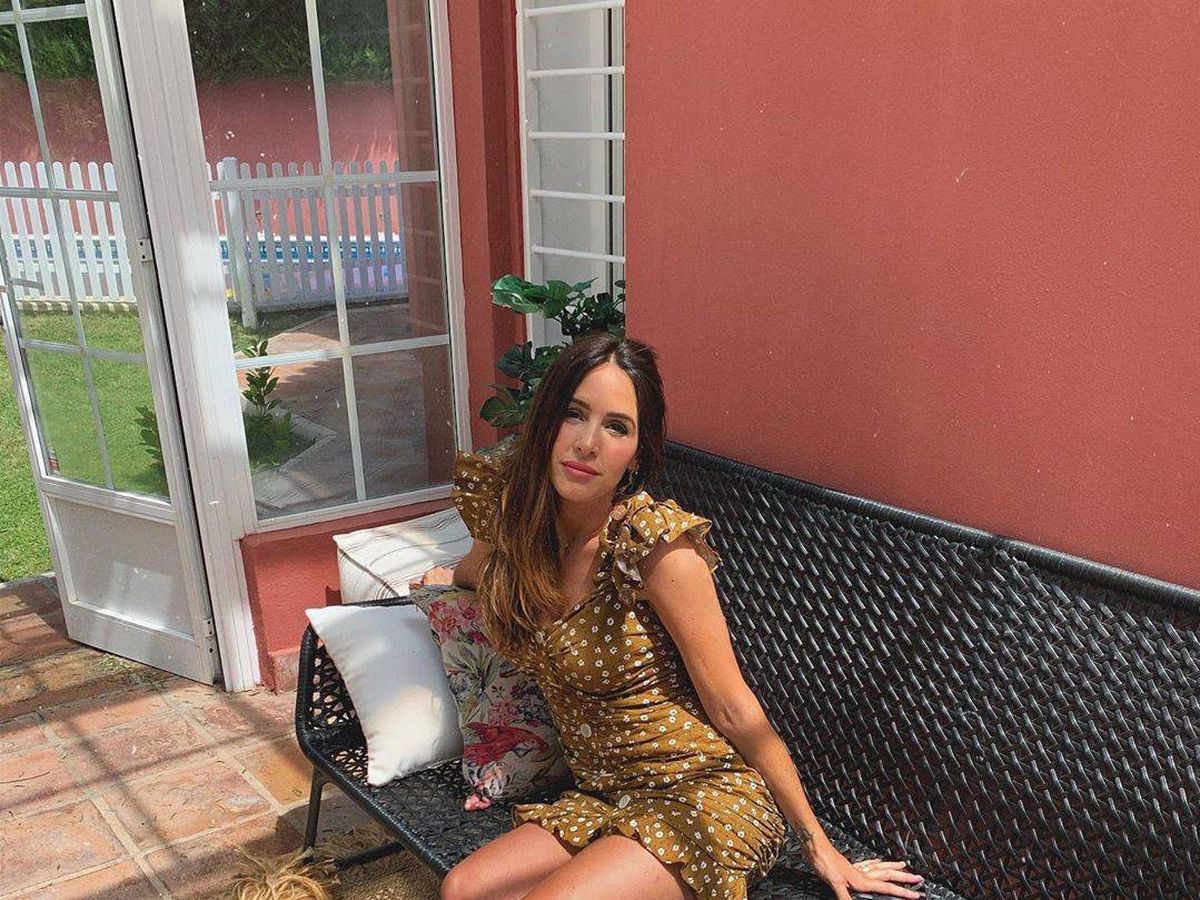 Foto: La influencer Rocío Osorno con el vestido de Zara en cuestión. (Instagram @rocio0sorno)