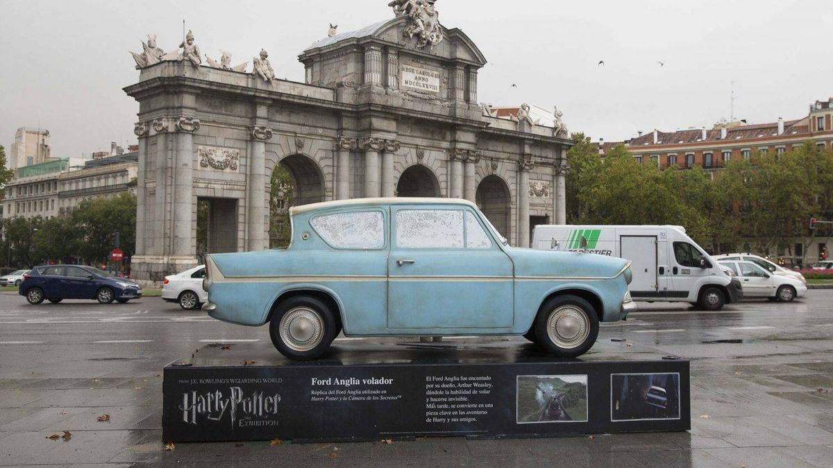 Harry Potter, como un rayo: mapa para ver las estatuas en Madrid en 40 minutos