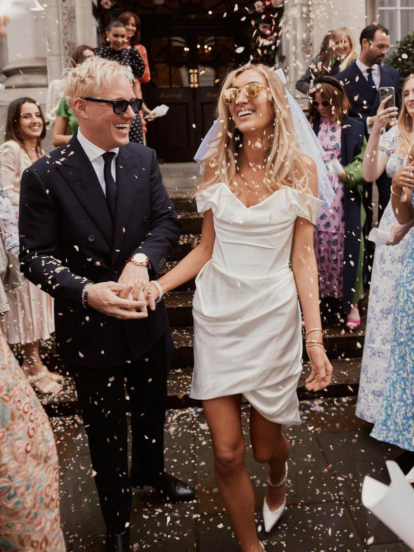 La boda de Jamie y Sophie. (Instagram/@benjaminwheeler)