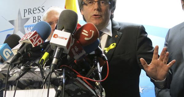 Foto: El expresidente de la Generalitat y candidato de Junts per Catalunya, Carles Puigdemont. (EFE)