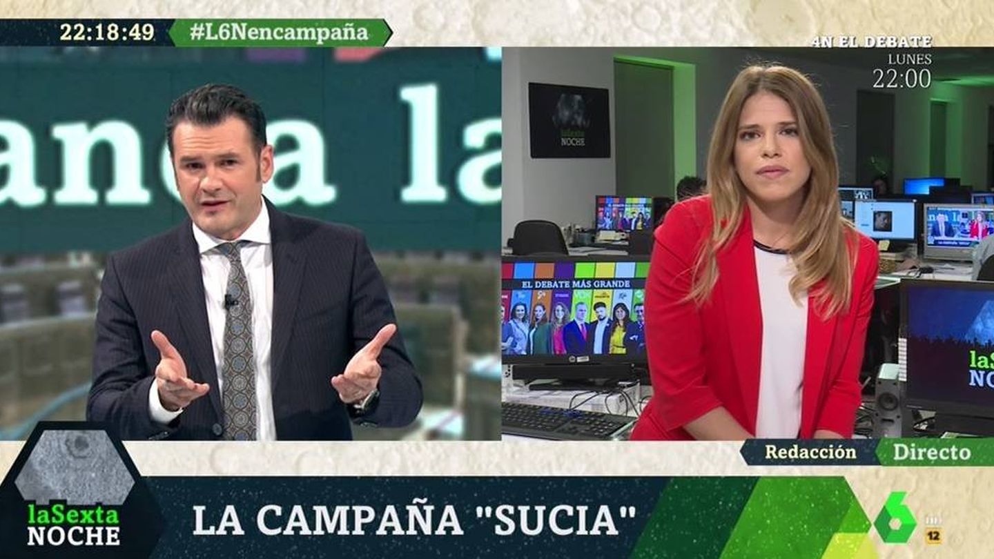Iñaki López analiza la campaña electoral en 'La Sexta noche'. (Atresmedia).