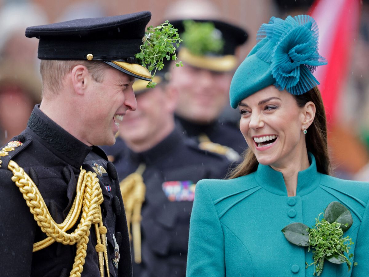 Foto: La princesa de Gales se ha estrenado como coronel de la Guardia Galesa en el desfile de San Patrick. (Reuters/Pool/Chris Jackson)
