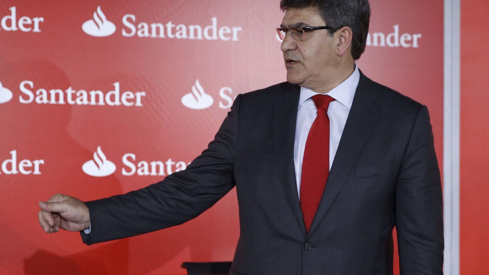 Foto: José Antonio Álvarez, consejero delegado de Santander (Efe)