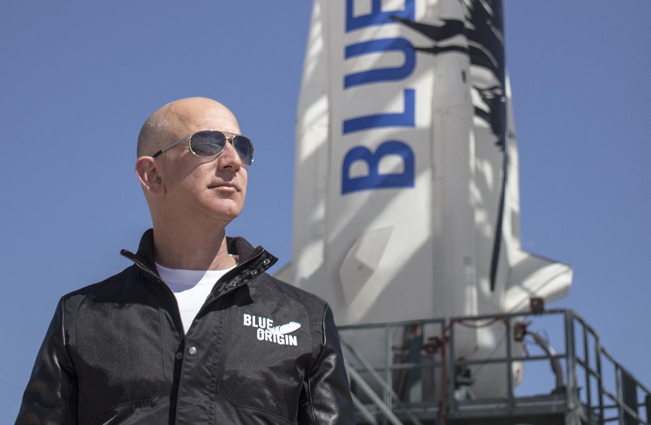 Jeff Bezos, CEO de Blue Origin (Foto: Blue Origin)