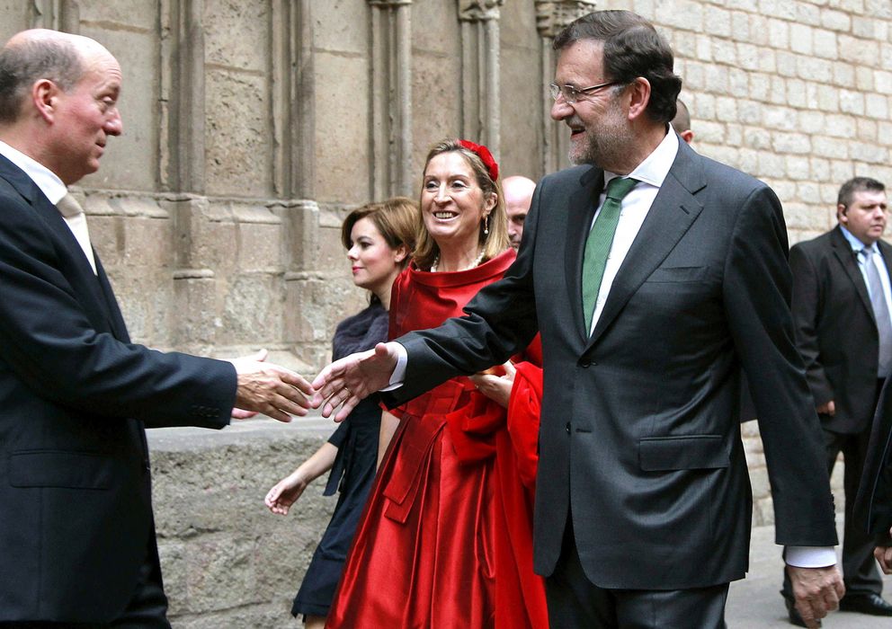 Foto: Mariano Rajoy, Ana Pastor y Soraya Saénz de Santamaría (EFE)