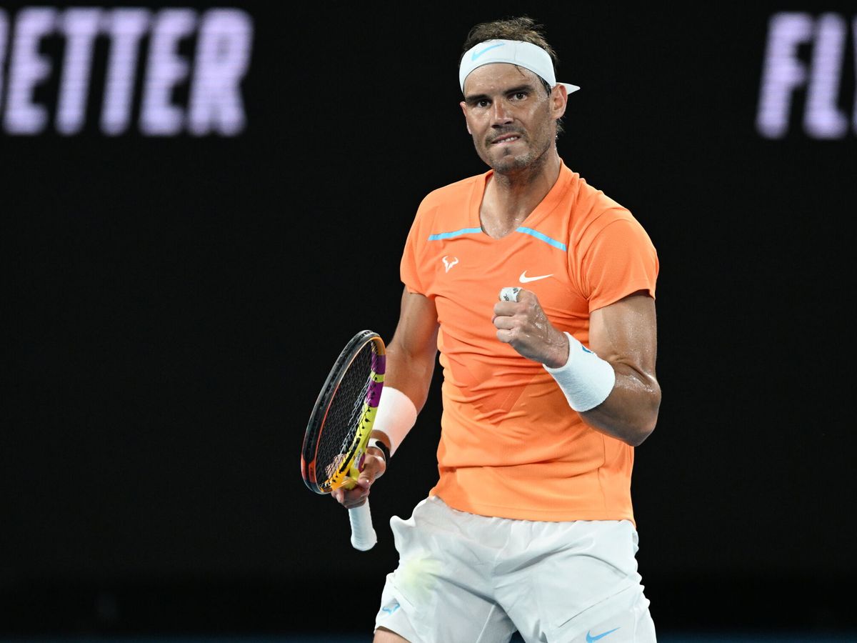 Foto: Rafael Nadal, en el Open de Australia 2023 (EFE/EPA/JAMES ROSS).