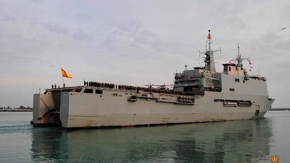 La decadencia de la Armada española: el Castilla se rompe cuando dirigía la misión Atalanta