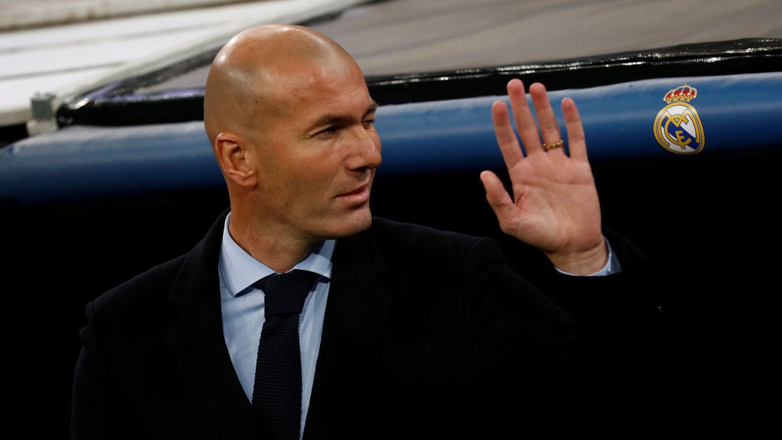 Foto: Zidane, durante el partido de Champions entre el Real Madrid y el Borussia Dortmund. (Reuters)