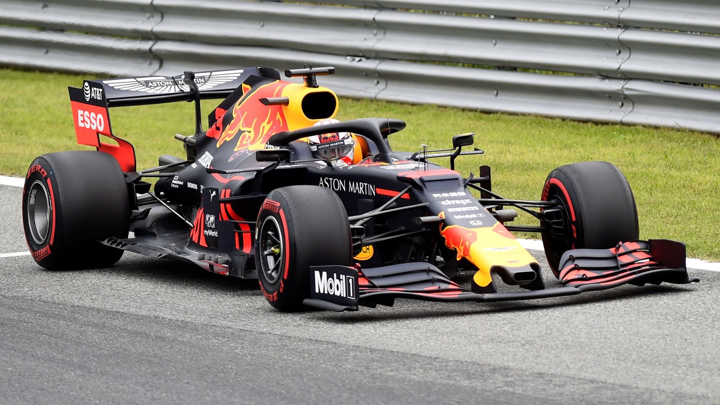 Max Verstappen durante el Gran Premio de Italia. (Reuters)