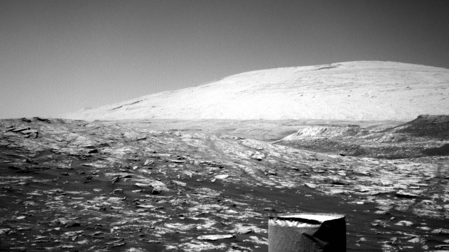 Otra de las imágenes tomadas por el Curiosity. (NASA) 